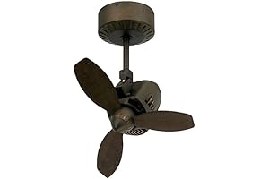 Mustang 18" Oscillating Outdoor Ceiling Fan