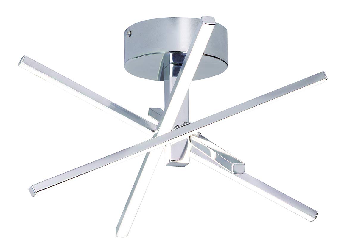 Jaxx Flushmount LED 26W - Polished Chrome - White