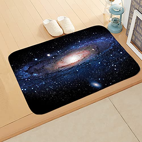 Tapis de couloir lavable bleu marine pour stopper la saleté de l'entrée