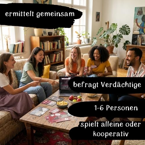 Stadtkrimis Exit Escape Stadtführung Morty's Mysteries – Der Tod in der Wandermenagerie | Düsteres Krimirätselspiel Edinburgh 1835 | Point & Click + physische Indizien | 1-6 Spieler | Kooperativ | ab 16 Jahren