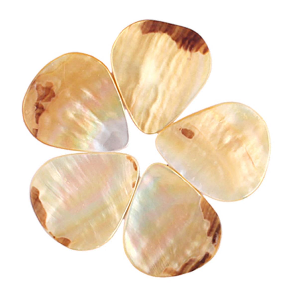 VICASKY 10stücke Akustik-picks Glatte Plectren Für Akustik Gitarre Ukulele Banjo Und Mandoline Hochwertige Musikinstrument-zubehörteile Schalenmaterial Leuchtenden Farben