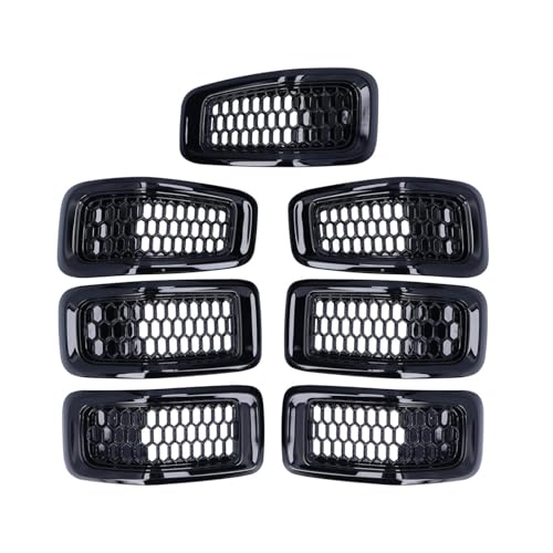 WG[^[O ɓK `FL[ 2014-2018 p J[ANZT[ 7 tgCT[g OK[hg ABS p tgOK[h(Glossy Blk)