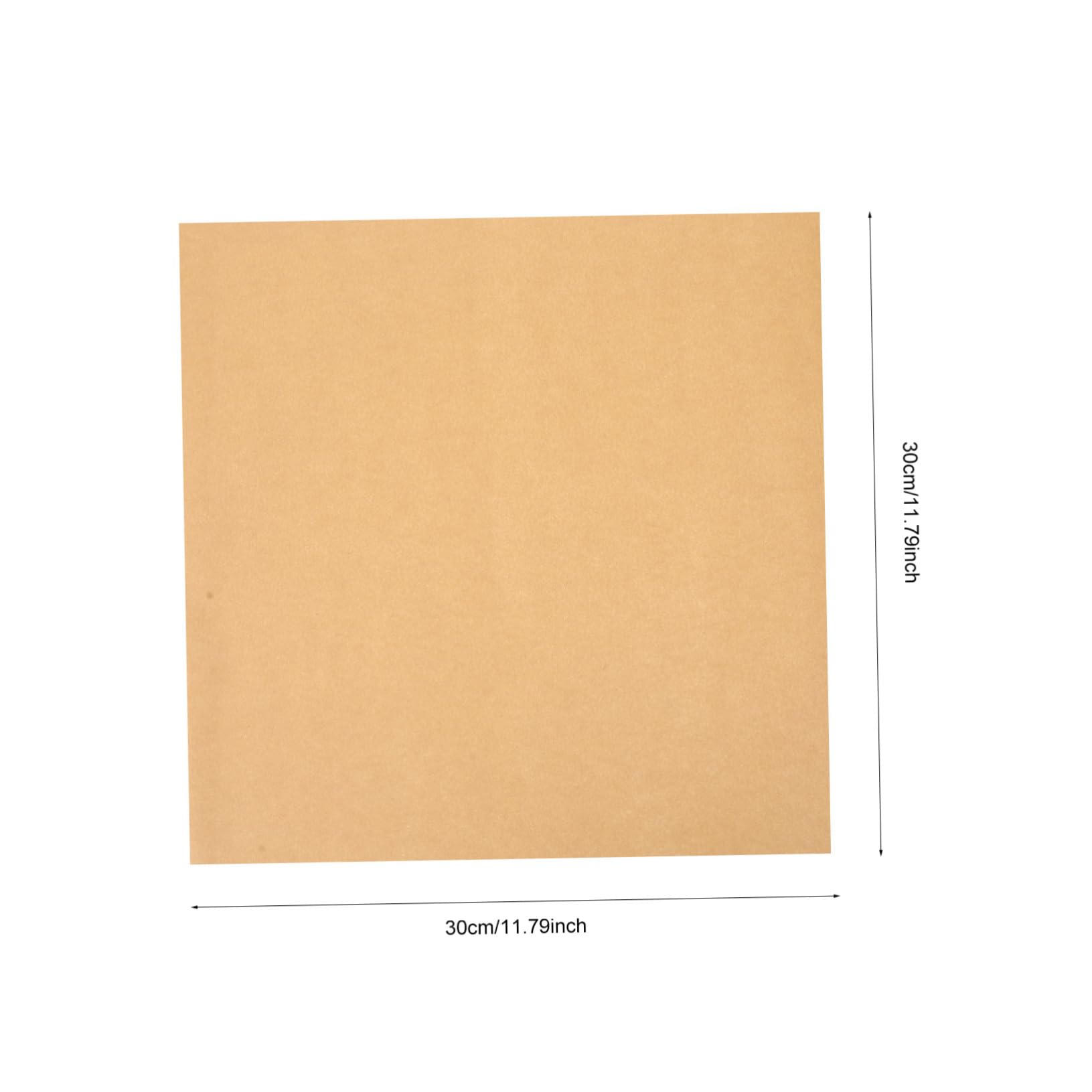 PRETYZOOM Thickened Oil-resistant Paper Mats 200pcs Food Wrapping Paper for Party Snack Mat Non-stick Design