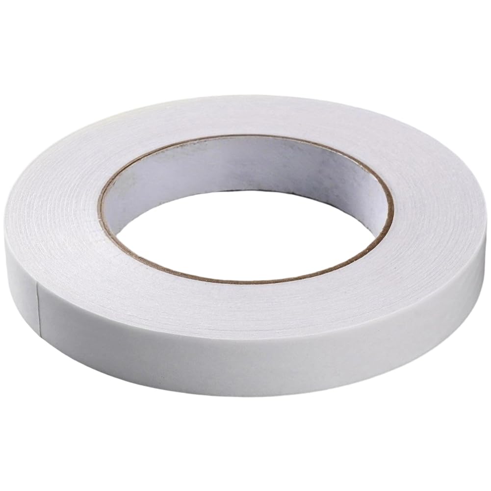 CREATCABIN 54.7 Yards White Grip Tape Roll Golf Grip Adhesive Tape PU Leather Double Sided Activated Golfs Club Multi Sport Handle Strifor Regripping Tennis Softball 0.69 Inch Wide