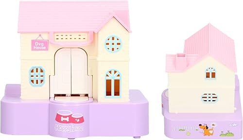 Miniatura 7 de Caja de ahorro de dinero, música, banco de dinero, villa, perro de la suerte, robando dinero, casa de perro, alcancía, iluminación, juguete de