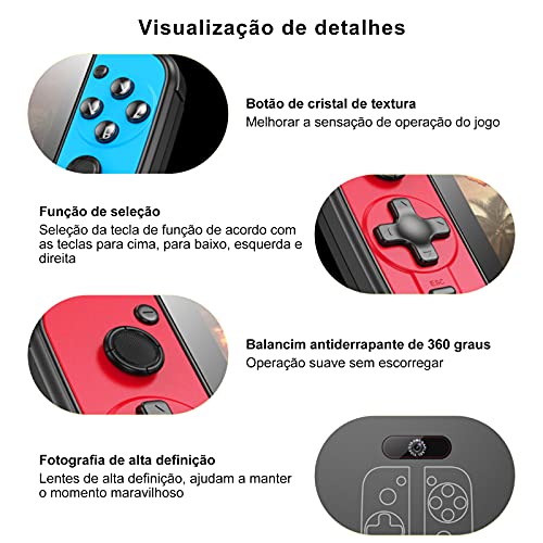 YOOXI Máquina de jogo nostálgico para Pocket Psp, tela grande HD embutida de 5000 jogos, 6,5 polegad