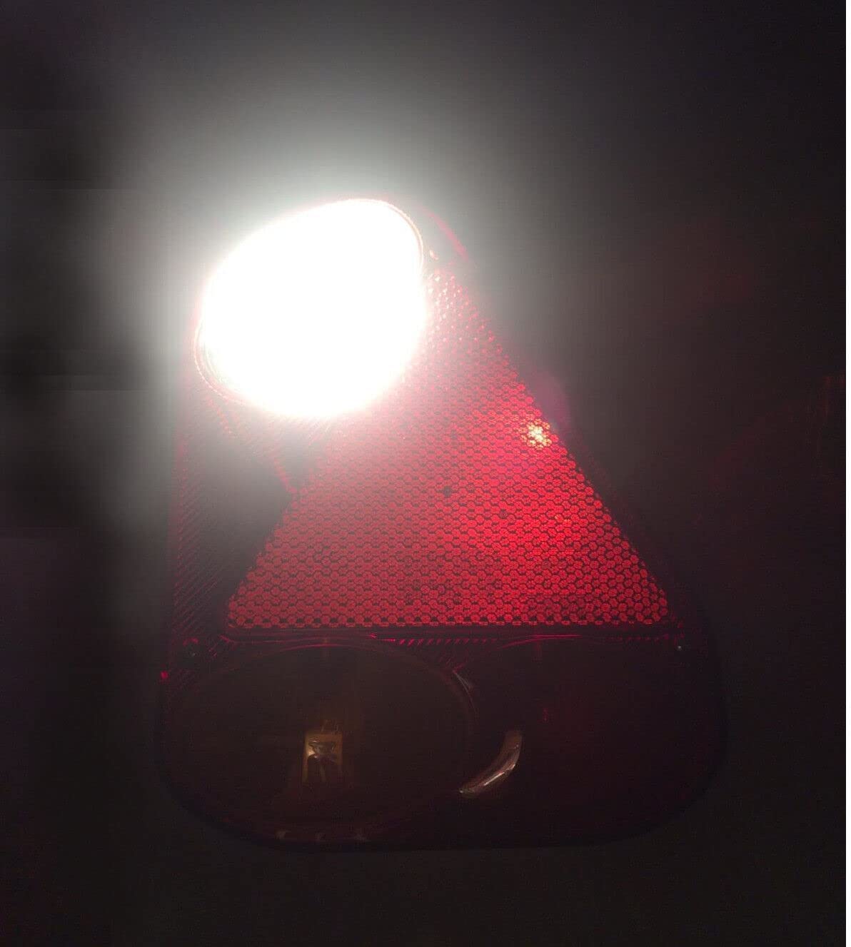 Kit fanali posteriori LED rimorchio 175x220x56 mm, cavo 13 poli, luce targa, catarifrangenti gialli, connettori rapidi, 12V/24V, per rimorchio caravan camion