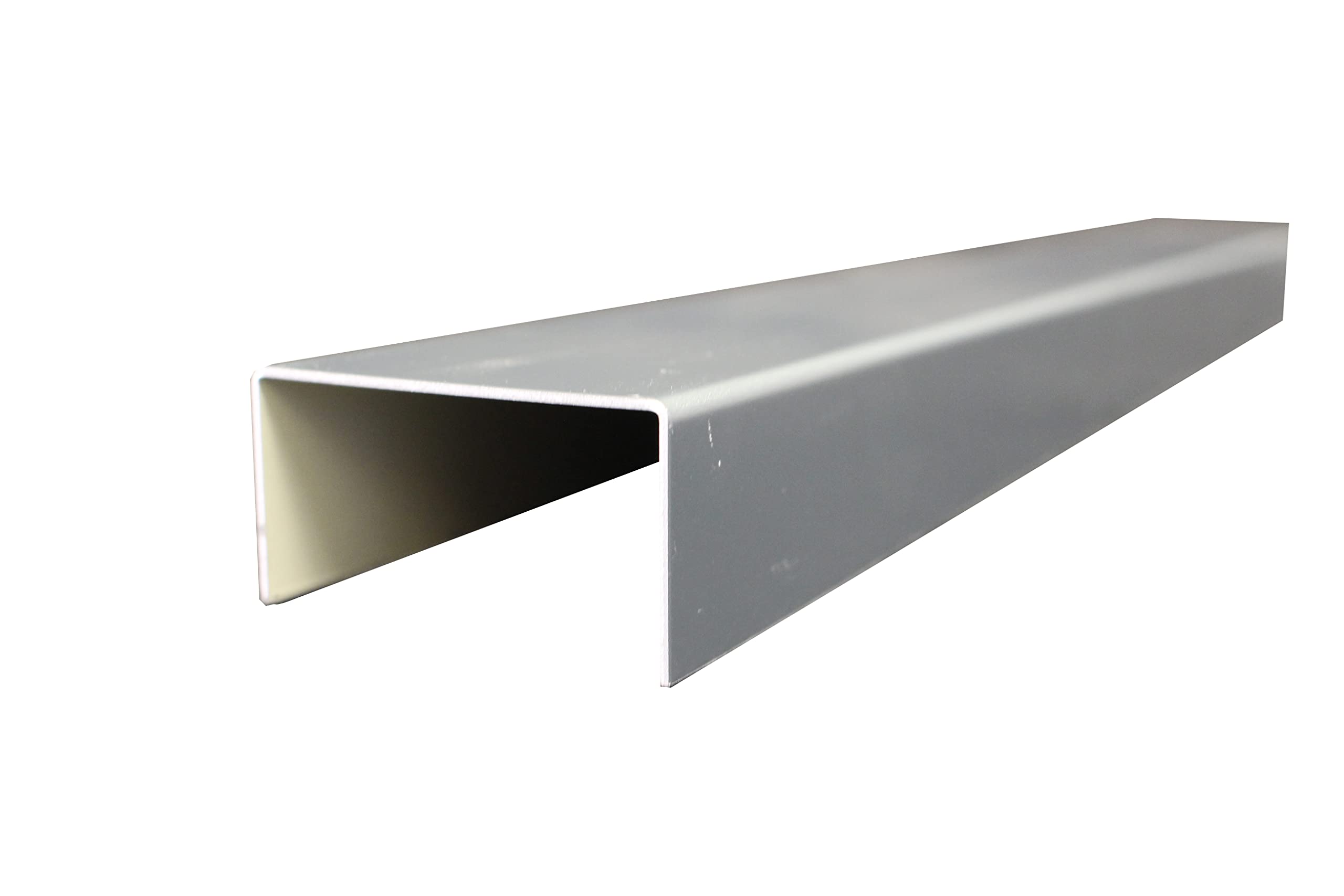 1mm U-Profile Edelstahl gebürstet 1.4301 Länge 2000mm (30x40x30mm)