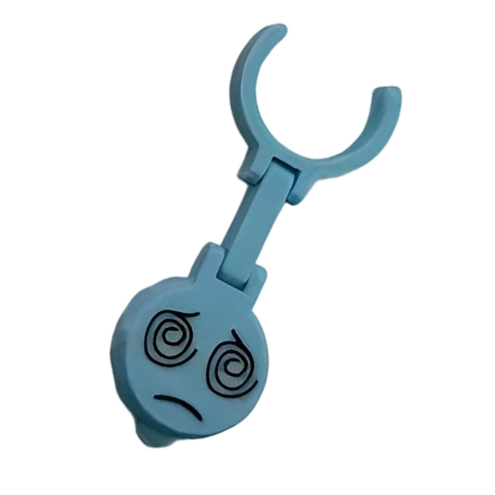 Limtula Bottle Marker Charm with Face Face Clip Design Alloy Drink Identifier for Party Glasses and Daily Use Charm