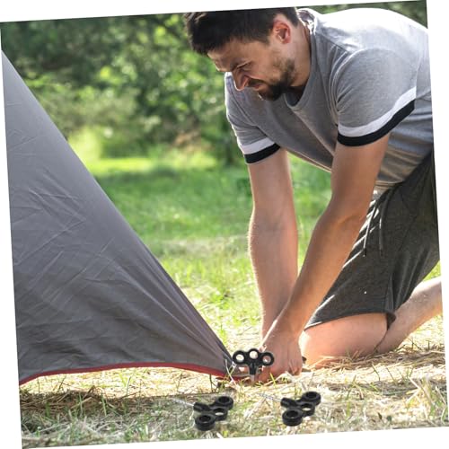 Piquetas para tiendas de camping ligeras estacas reutilizables carpas 5