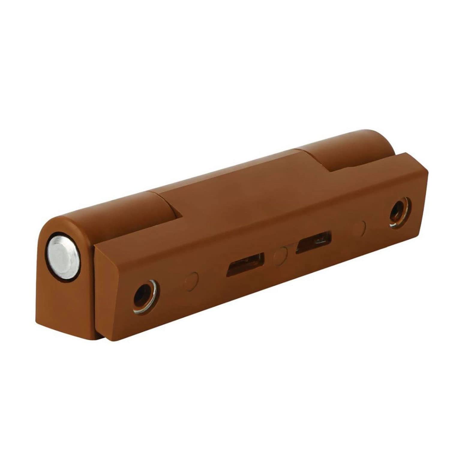 Badem10 Pvc Pimapen Pencere Menteşesi Metal 75 mm Açık Kahverengi
