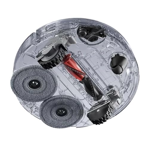 Compatible with Roborock Qrevo Curv / P20 Pro Accessories Main Roller Side Brush Hepa Filter Mop Cloth Dust Bag Robot Vacuum Cleaner Parts(6pcs)