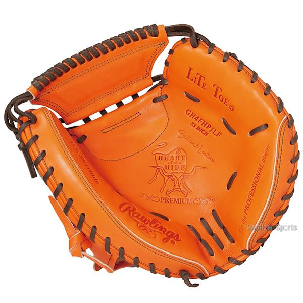 ローリングス 野球 キャッチャーミット グローブ グラブ 硬式 捕手用 高校野球対応 日本製 HOH PREMIUM エイチオーエイチプレミアム サイズ 32.5 Rawlings GH5HPLAS