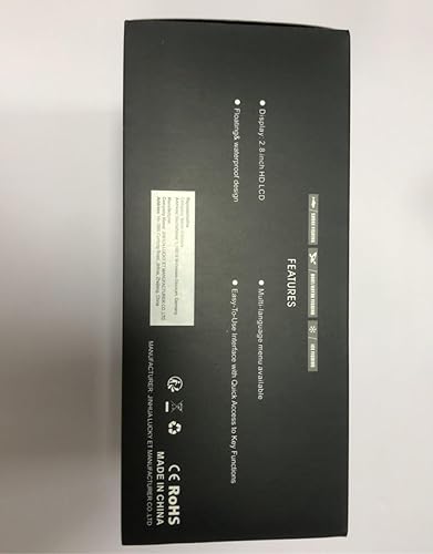 Miniatura 8 de LUCKY Buscador de peces inalámbrico de mano para barco, transductor con cable, sensor sonar, impermeable, portátil, buscadores de profundidad para