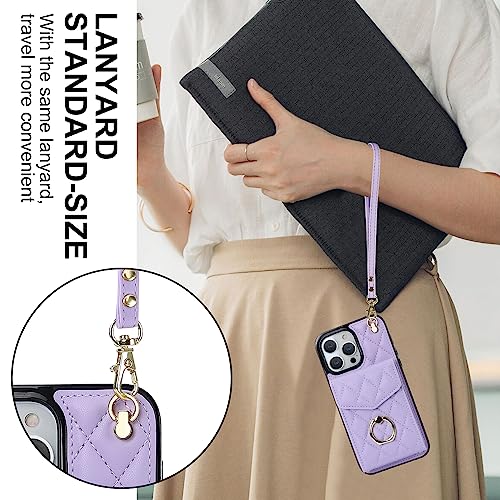 Étui iPhone 14 Pro Max antichoc violet résolvant le manque de place et d'espace - 7