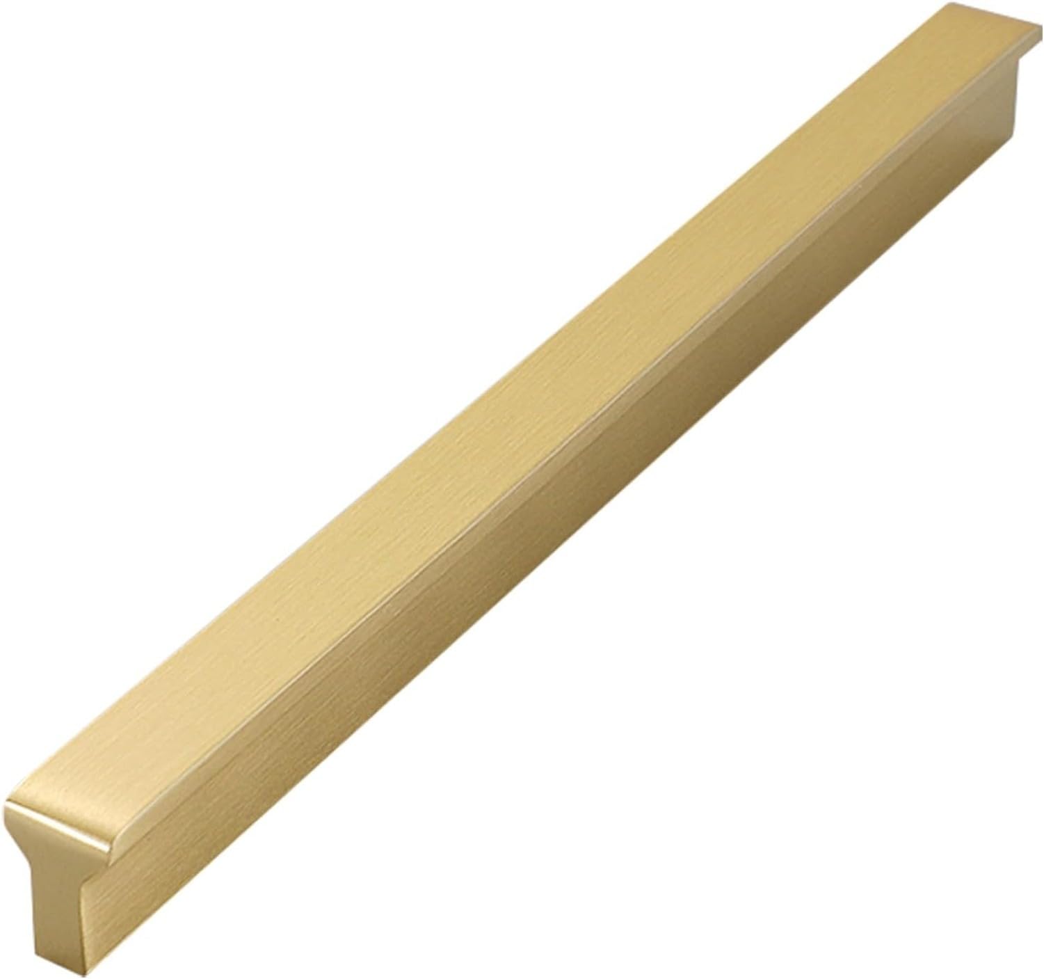 Kupferfarbene Schrank Griffe Gold 1 Stück Möbelgriff Küchenschublade Tür Griff Lang Bett Kommode Schiebetür Beschlag Messing, Length 1000mm, Length 1000mm