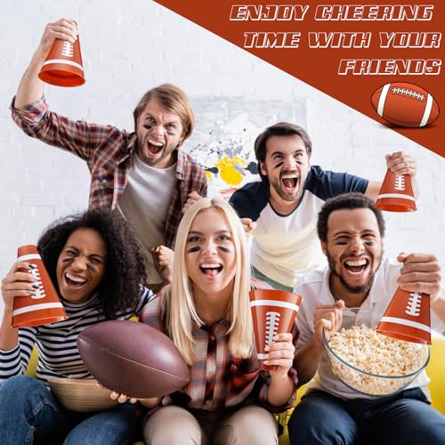Seenelling SEENELLING-98JY79-VGF6 12 Pcs Football Cheer Megaphone Plastic Megaphone Party Cheering Megaphone Party Noisemaker Toys thumb #4