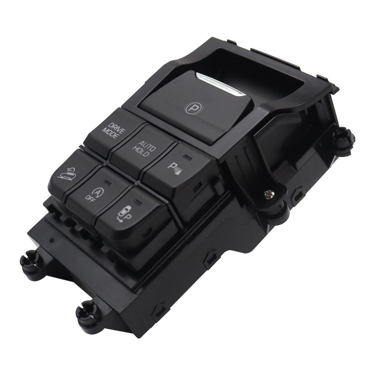 Ludom Interruttore freno a mano elettronico per auto compatibile con Tucson 2016 2017 93300D30004X Interruttore freno di stazionamento ABS