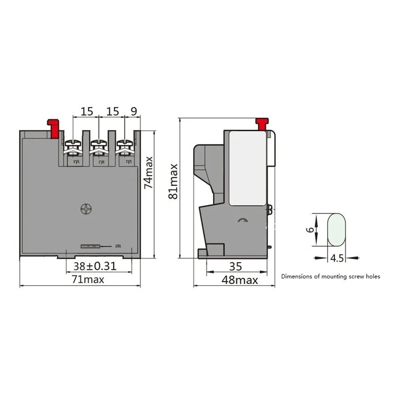 Protector de relé de sobrecarga térmica JR36 | JR36-20 JR36-63 JR36-160(JR36-160 75-120A)