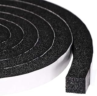 Window Air Conditioner Foam Insulating Strip 1 X 1 Inch, High Resilience Foam