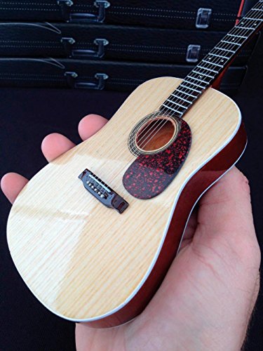 Hacha HEAVEN AC-001 10-Inch Classic acabado Natural acústica guitarra en miniatura réplica...