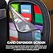 ENHANCE MTG Backpack - Collector's Edition TCG Backpack for Deck Boxes, Sleeved Cards, Playmats, MTG Accessories - Customizable Card Organization with Built-in Defender Screen (Dragon Brown)