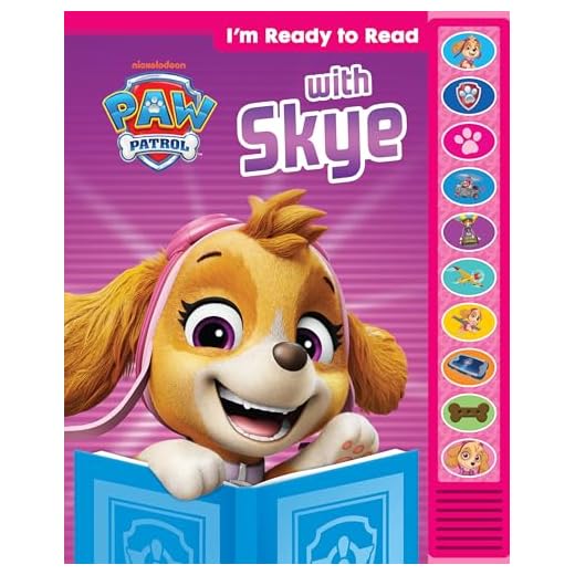 Paw Patrol - I'm Ready To Read with Skye Sound Book - Play-a-Sound - PI Kids