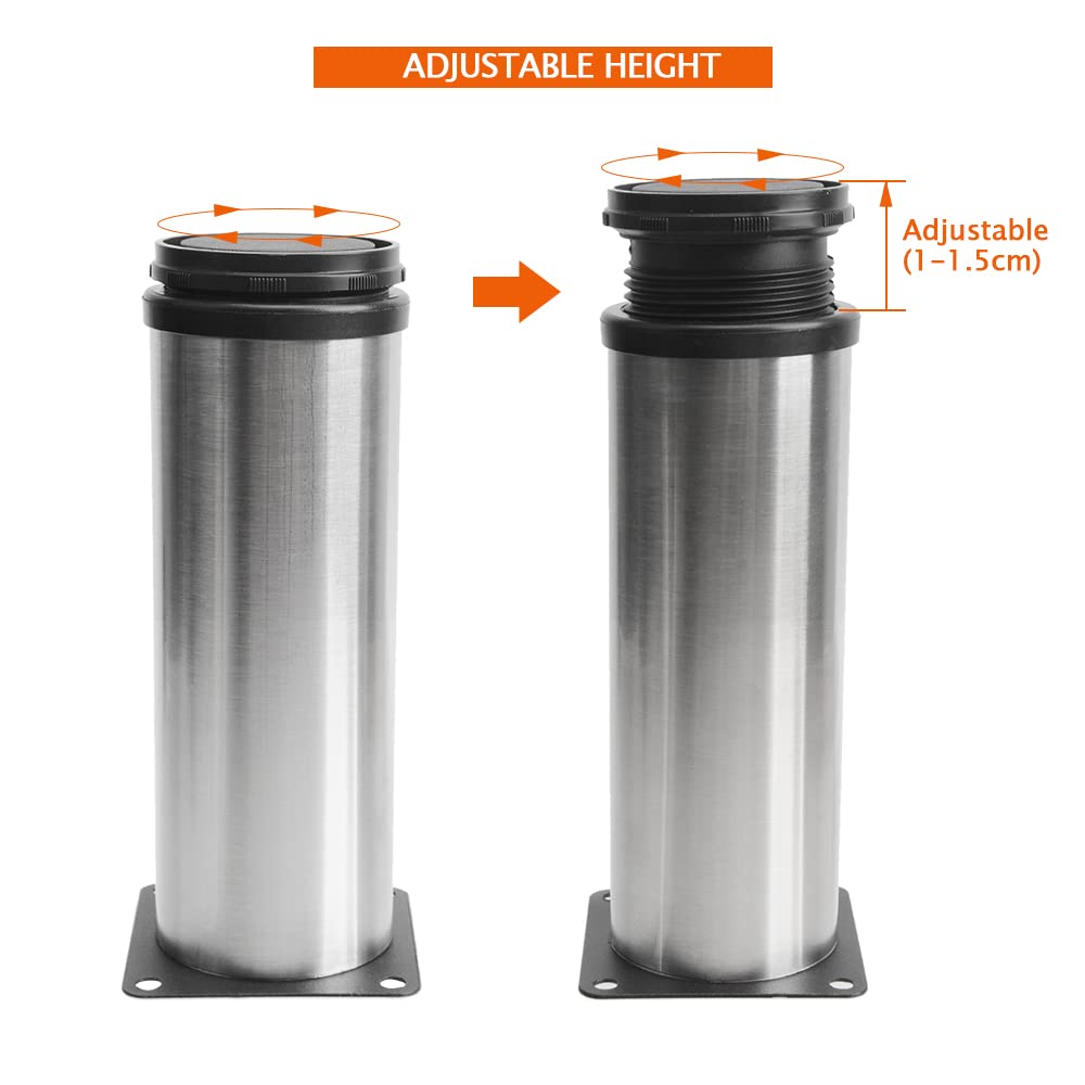Toolzia 4Pcs Furniture Legs - Image 2