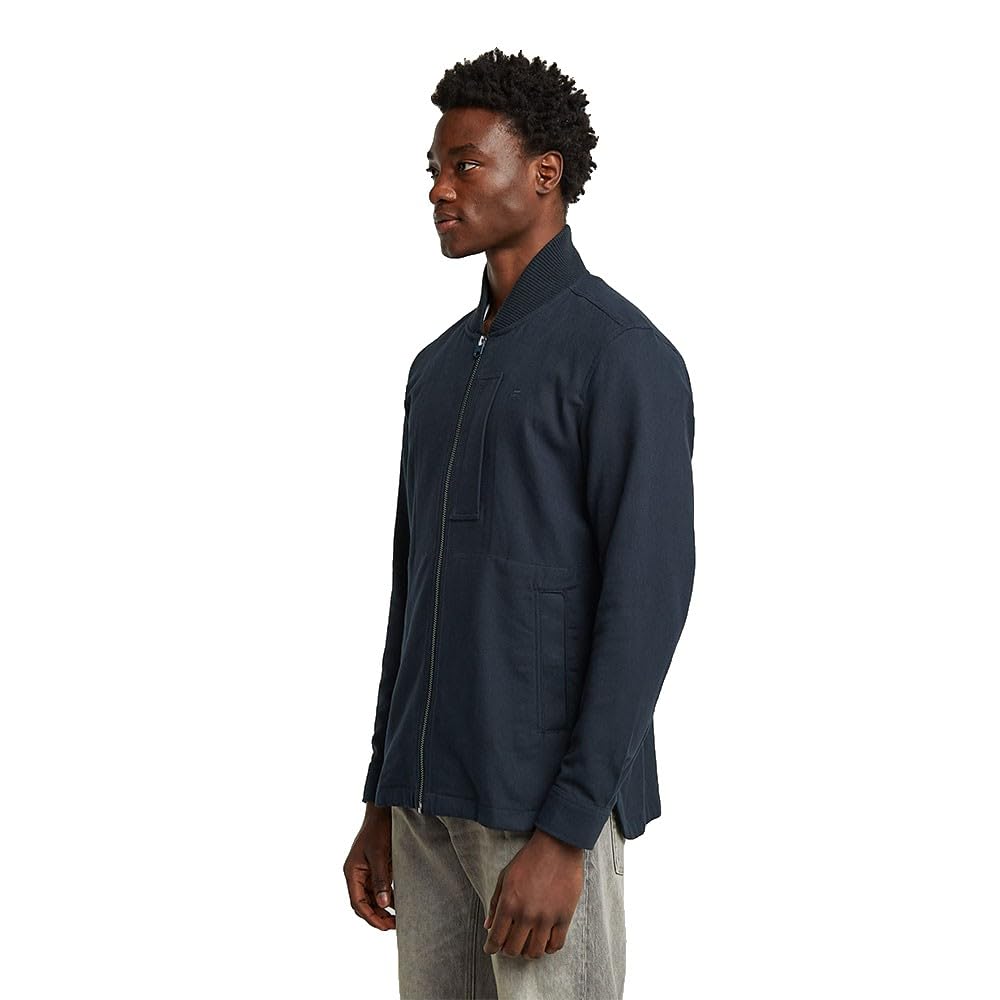 G-STAR Kurtka Mężczyźni Bomber Collar Zip Overshirt