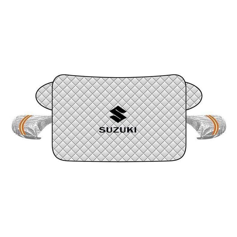 XIYUANFA Car Windscreen Cover Frost Winter for Suzuki Vitara 2015-2022 2023 2024, Winter Snowproof Windshield Snow Cover Windscreen Sun Shade Dustproof Ice Snow