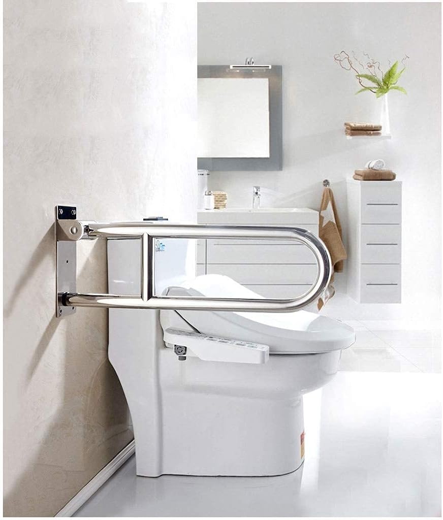 FYLZW Grab Rail,Home Bathroom Safety Handicap Grab Bar, Foldable Grab Bars for Bathroom, Safety Rail for Bathtubs and Showers, Non-Slip Wall Mount Handrail : Health & Household