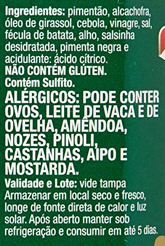 Bruschetta Alcachofra E Pimentão La Pastina 280G