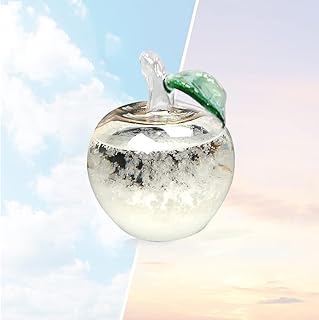 Storm Glass,Storm Glass Weather Predictor,Weather, Weather Stations for Home,Weather Stations Glass, Weather Forecast Bottle, Liquid Barometer Desktop Decoration for Home Office Gift (1)