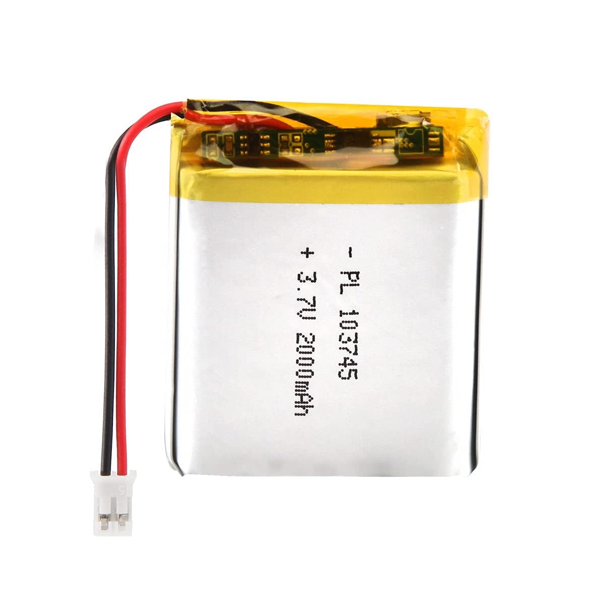Batería Lipo 3.7V, 380mAh 702030 a Iones de Litio con conexión 2P-PH con Paso 2,0 mm — view 33
