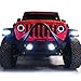 Genssi LED Black Projector Headlights Headlamp Compatible with Jeep Wrangler JL Gladiator 2018+ w/Factory Halogen Lamps