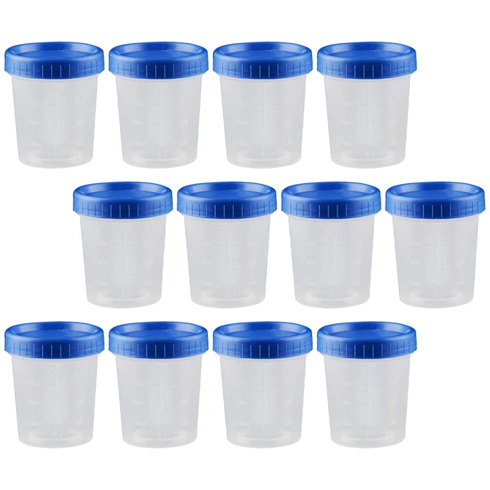 Buy Hemobllo Specimen Cups 120ml Graduated Sampling Cups Measuring