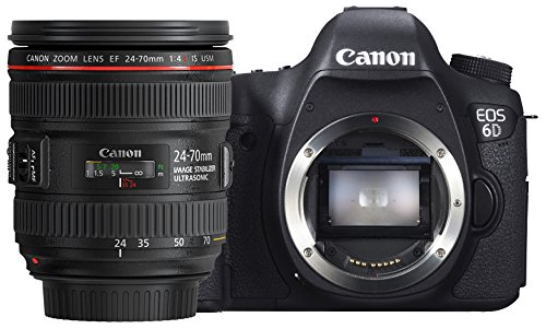 Amazon.com : Canon EOS 6D with 24-70mm f4 is USM Lens Kit (Full