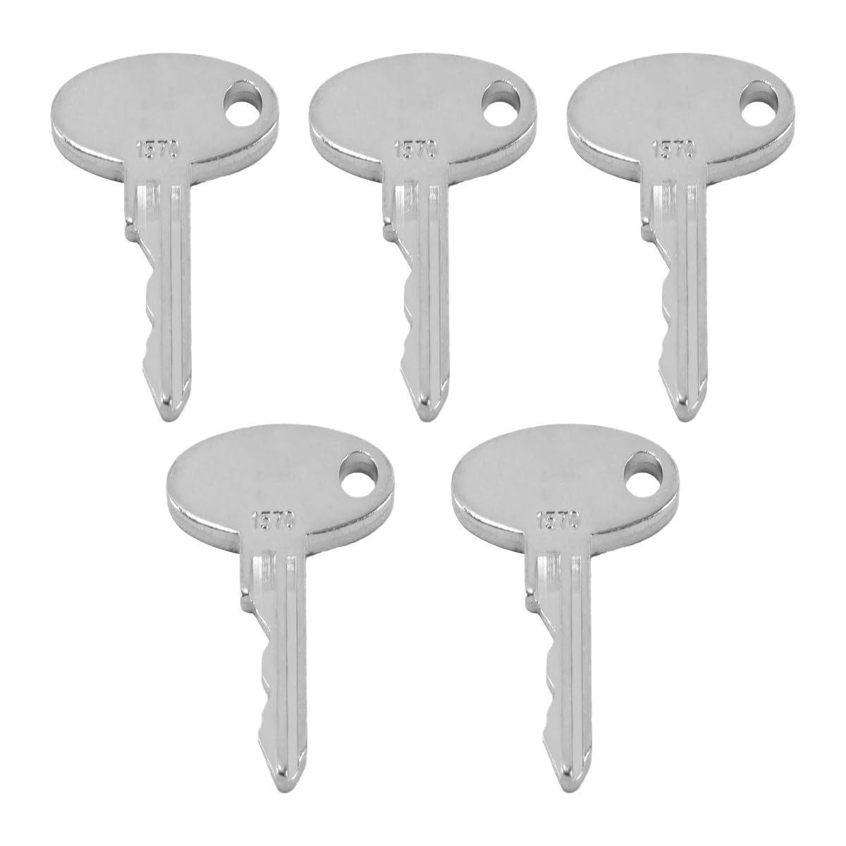 Alide 5Pcs Firing Key Replacement 1570 Compatible with New Holland Tractor Models 1520 1530 1620 1630 1715