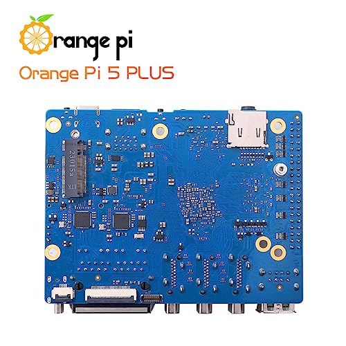 Image of Orange Pi 5 Plus 8G with 64GB eMMC Module RK3588 8 Core 64 Bit Single Board Computer, 2.4GHz Frequency Open Source Board Run Orange Pi OS,Android,Debian,Ubuntu (Pi 5 Plus 8G+64GB eMMC+TC Supply)