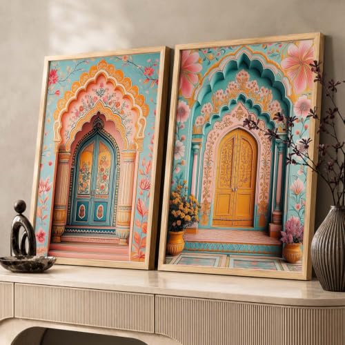 Image of Kotart Traditional Indian Wall Art Painting for Living Room | Paintings For Home Decoration | Framed Wall Painting for Home Room Bedroom Office Wall Decor| Paintings For Home Decoration (Art 1, (13x17 inch), Framed)