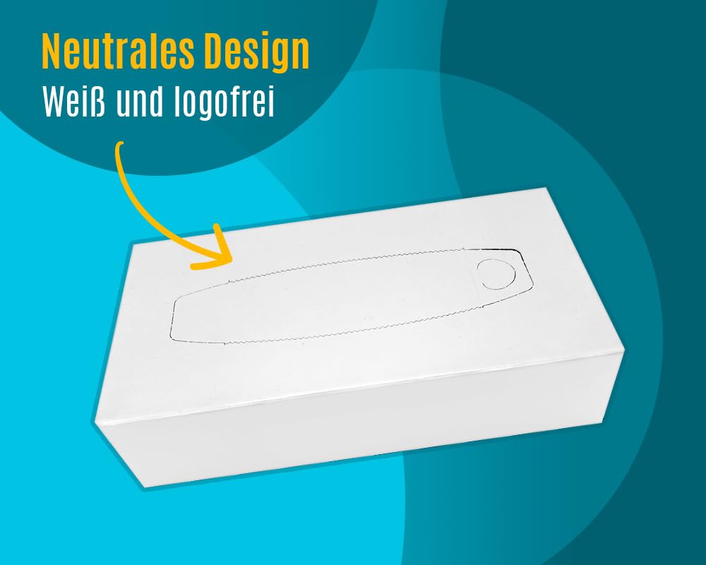 Kosmetiktücher (3.000 Stück), 2-lagige Taschentücher in weißer Box, weiche Papiertaschentücher, 30 Boxen x 100 Tücher