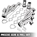 Mophorn Exhaust Header Set 1 3/4