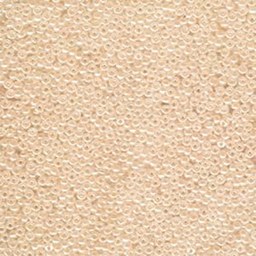 Dark Beige Ceylon Miyuki Japanese Round rocailles Glass Seed Beads 11/0 Approximately 24 Gram 5 inch Tube