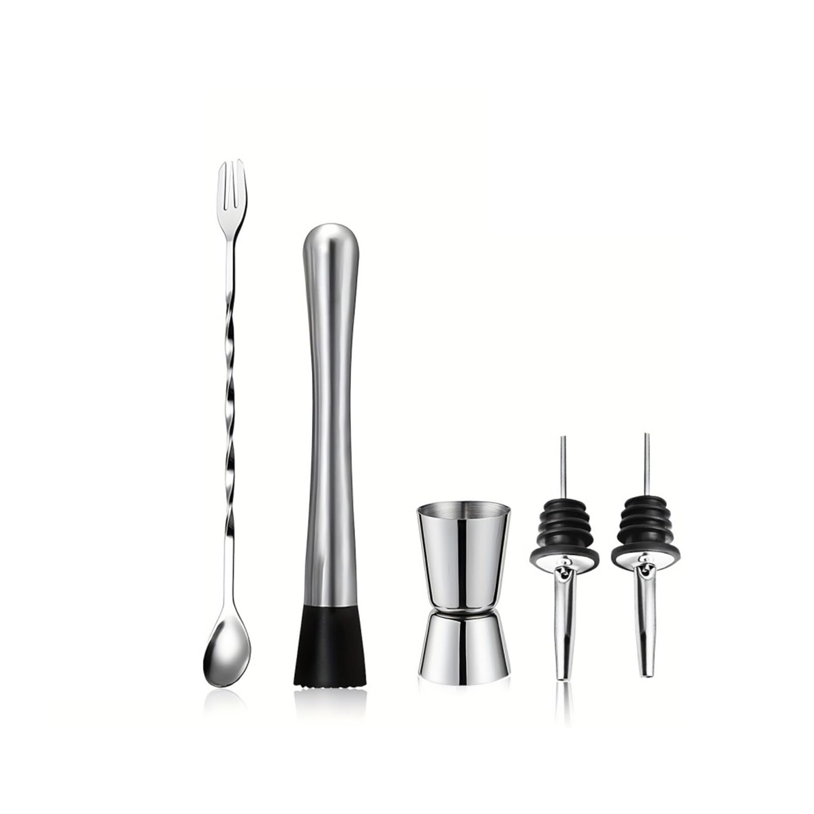 Générique Shaker à Cocktail, mélangeur de Bar, Boisson et Mesure, Jigger cuillère mélanger, Outils