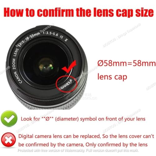 Image of MOSTOS - 58mm Camera Lens Hoods for Canon EOS 77D 80D 90D Rebel T8i T7 T7i T6i T6s T6 SL2 SL3 DSLR with Canon EF-S 18-55mm f /3.5-5.6 is Lens and Other Lenses with 58mm Filter Size
