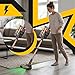 Retoo Stielstaubsauger Beutellos 550W, Staubsauger 50000PA, LED, Handstaubsauger Tankinhalt 1,5L, 2200mAH, Hand und Vertikal für Hartböden Teppiche Tierhaare Vacuum Cleaner