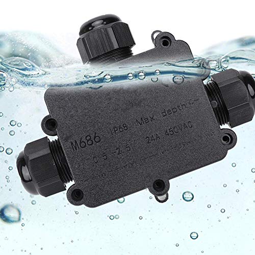 Scatola di derivazione elettrica a 3 vie