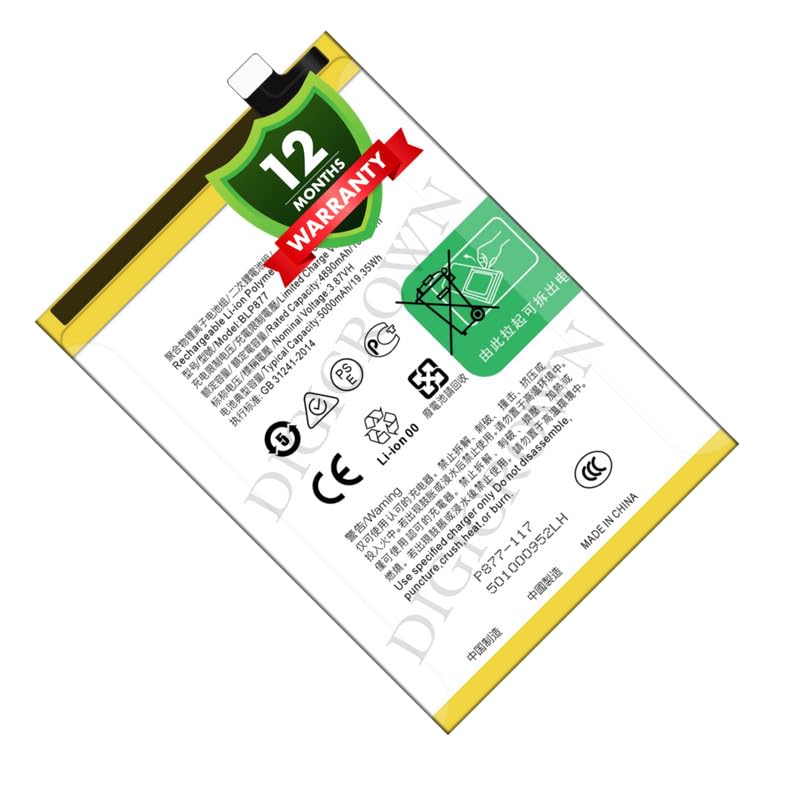 Image of Original BLP877 Battery Compatible for Realme C30 | C30s | C31 | C33 2023 | C35 | C53 (India) - (5000mAh) - 1 Year Warranty DF7