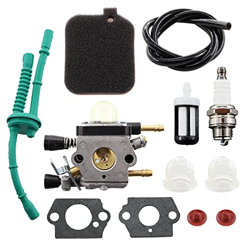 MCHNIC Carburateur avec filtre à air et tuyau d'essence pour Stihl BG45 BG46 BG55 BG65 BG85 BR45C SH55 SH85 BG 45 46 55 65 85 Souffleuse remplace le...