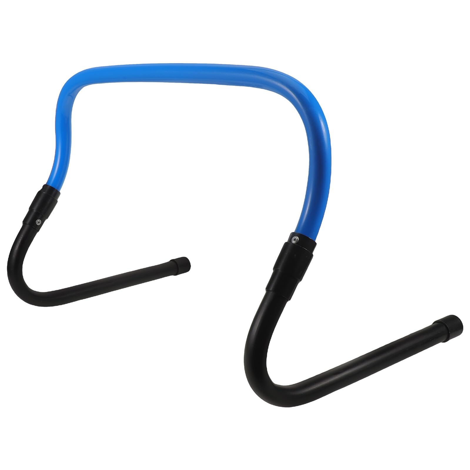 Mikinona Vallas de Agilidad Ajustables para Entrenamiento de Velocidad Obstáculos para Fútbol y Baloncesto Desmontable Amarillo y Negro para Deportistas